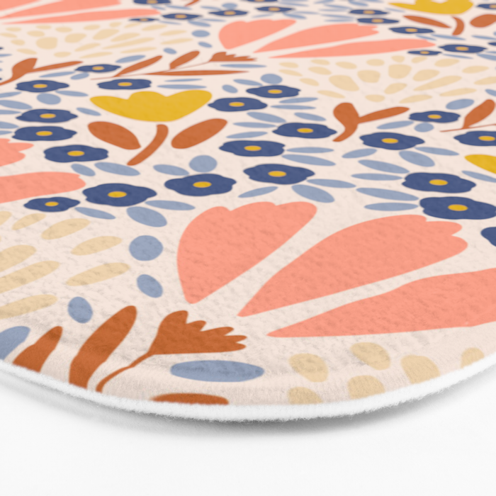 Spring Flower Field  Bath Mat Gallery Image 3