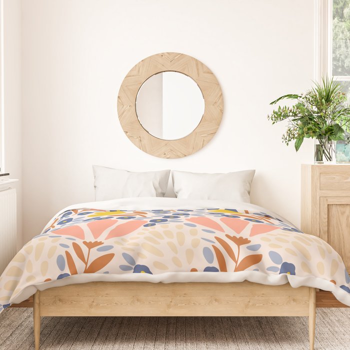 Spring Flower Field  Duvet Cover Gallery Image 3