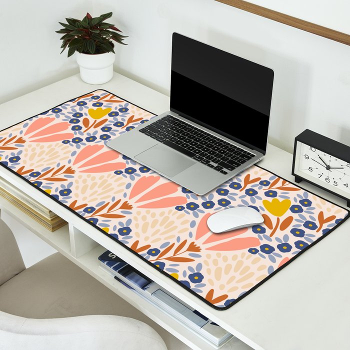 Spring Flower Field  Desk Mat Gallery Image 2
