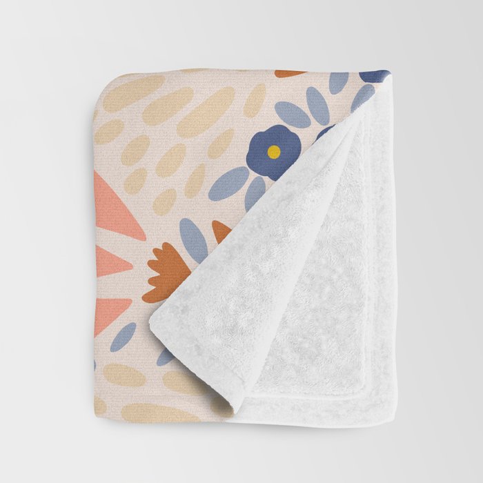 Spring Flower Field  Throw Blanket Gallery Image 3