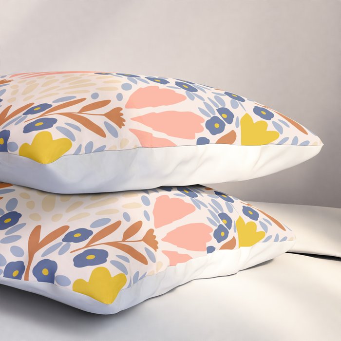 Spring Flower Field  Pillow Sham Gallery Image 3