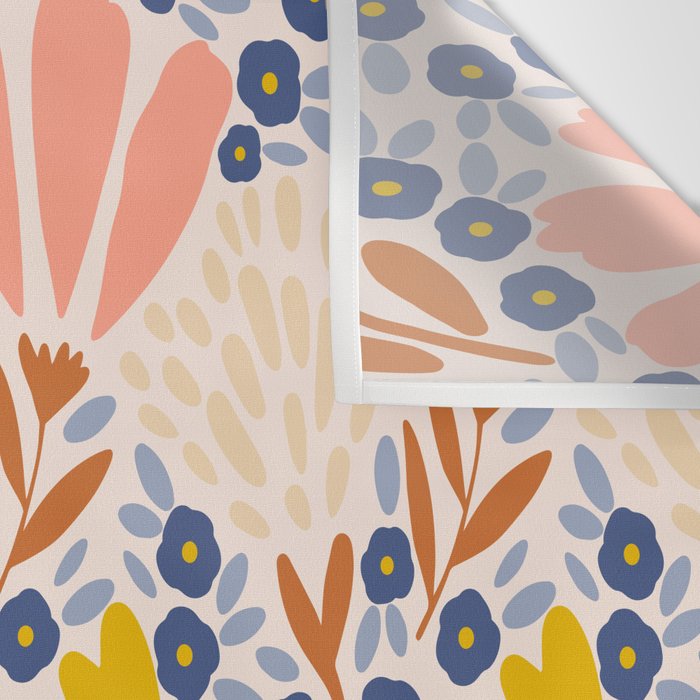 Spring Flower Field  Wall Tapestry Gallery Image 3