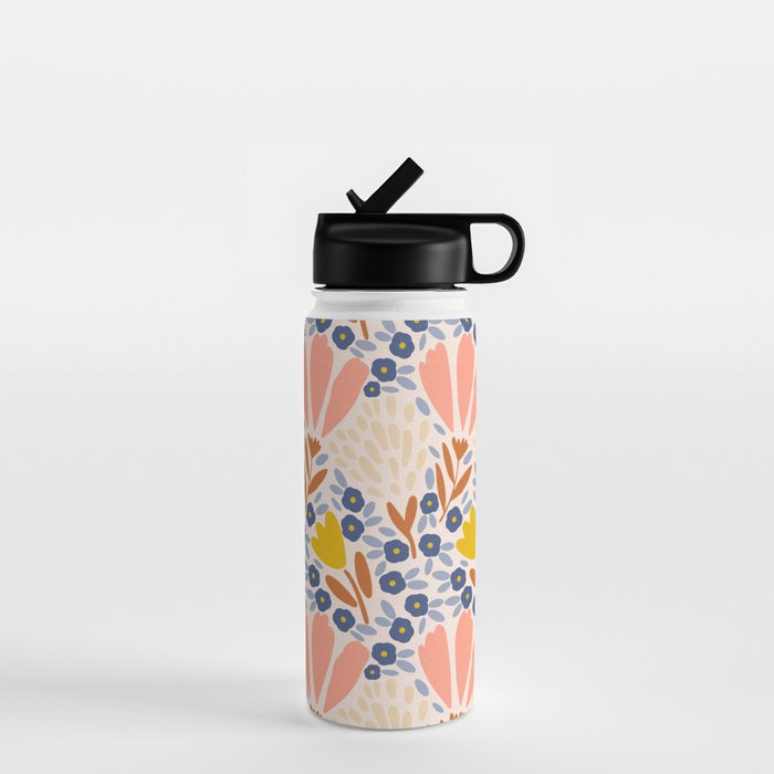 Spring Flower Field  Water Bottle Gallery Image 1