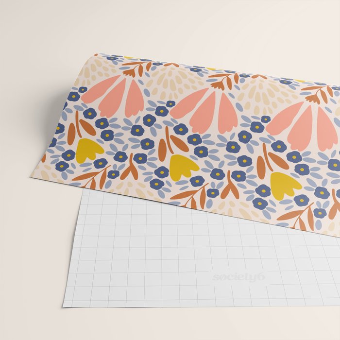 Spring Flower Field  Wrapping Paper Gallery Image 2