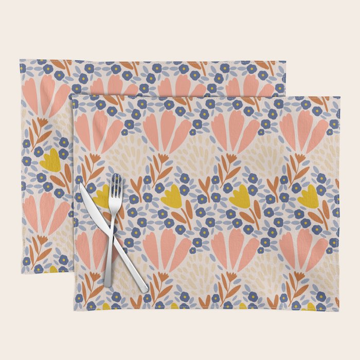 Spring Flower Field  Placemat Gallery Image 1