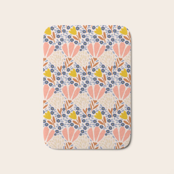 Spring Flower Field  Bath Mat Gallery Image 1