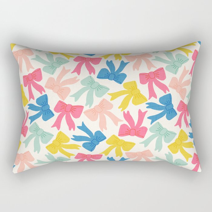 Cheery Bows Rectangular Pillow Gallery Image 2