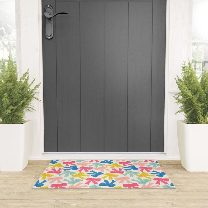 Cheery Bows Welcome Mat Gallery Image 3