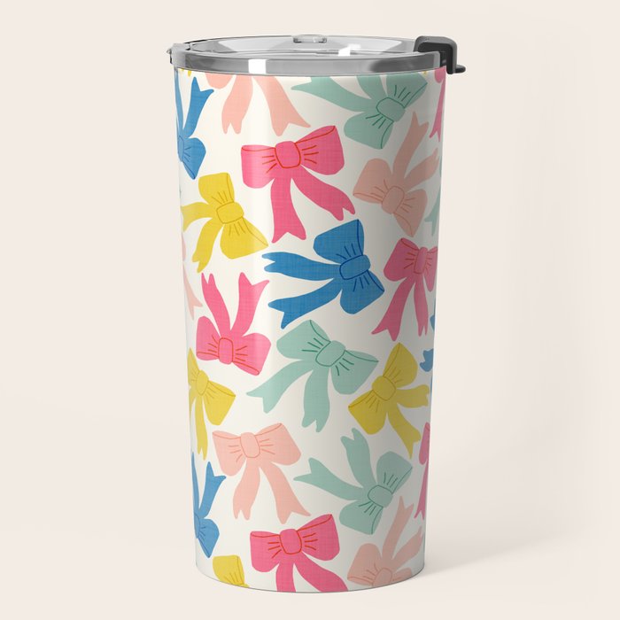 Cheery Bows Travel Mug Gallery Image 2