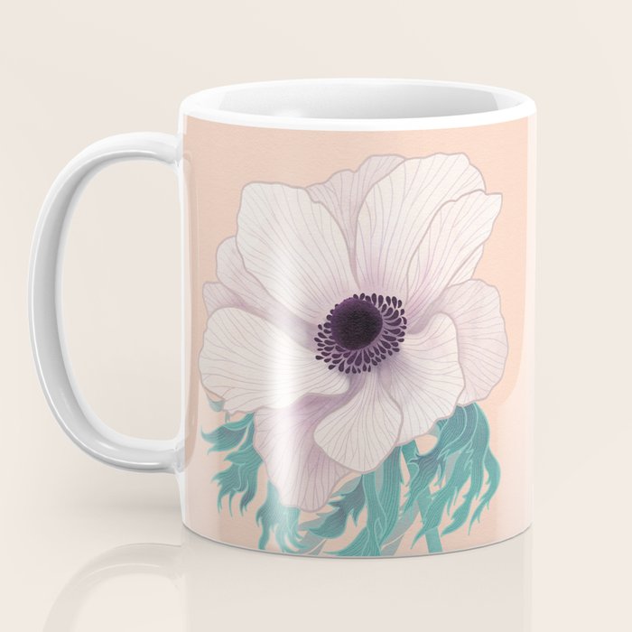 Anemone Flower Coffee Mug Gallery Image 3
