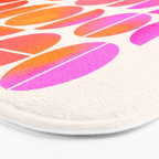 Playful, Vivid Abstract Bath Mat Gallery Image 3