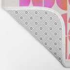 Playful, Vivid Abstract Bath Mat Gallery Image 2