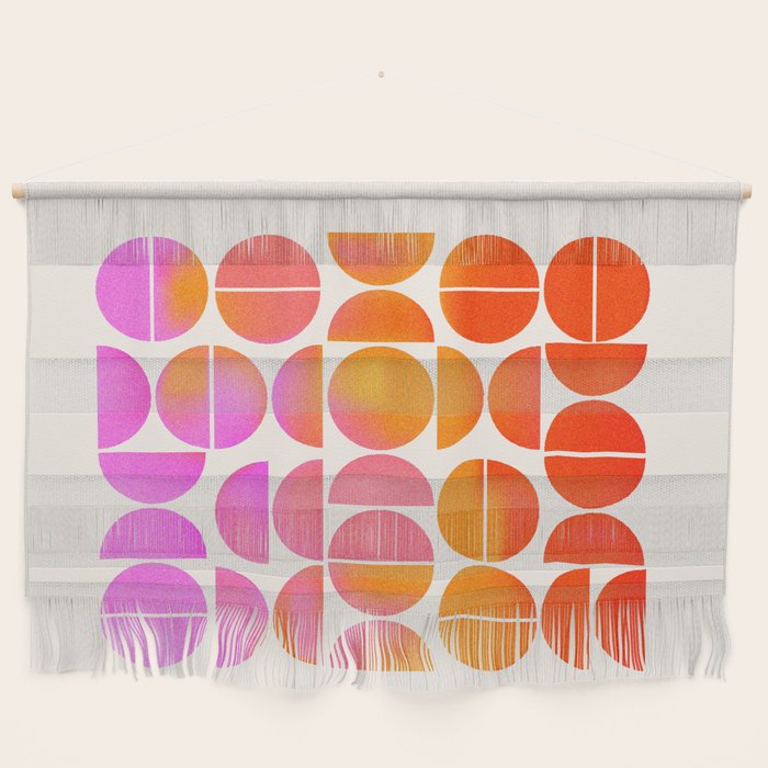 Playful, Vivid Abstract Wall Hanging Gallery Image 1