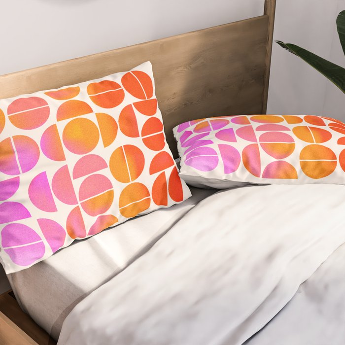 Playful, Vivid Abstract Pillow Sham Gallery Image 2