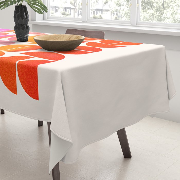 Playful, Vivid Abstract Tablecloth Gallery Image 3