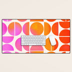 Playful, Vivid Abstract Desk Mat Gallery Image 1