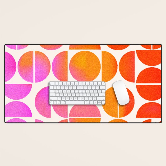 Playful, Vivid Abstract Desk Mat Gallery Image 1