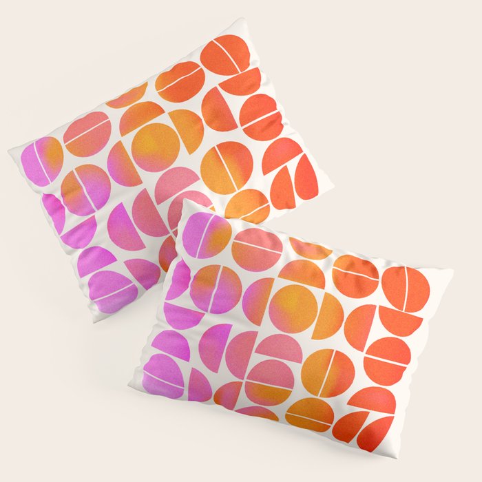 Playful, Vivid Abstract Pillow Sham Gallery Image 3