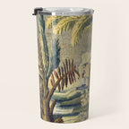 Antique 17th Century Flemish Chinoiserie Temple Landscape Tapestry Travel Mug Gallery Image 3