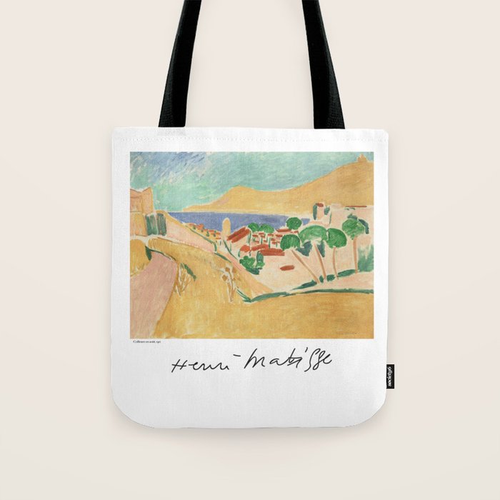 Collioure en Août by Henri Matisse Tote Bag Gallery Image 1