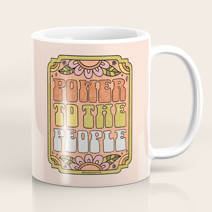 Power to the Peopl Coffee Mug Gallery Image 1