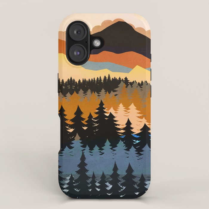 Colors of a Mountain View iPhone Case Gallery Image 1