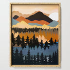 Colors of a Mountain View Serving Tray Gallery Image 1