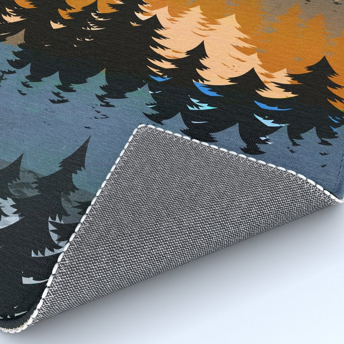 Colors of a Mountain View Rug Gallery Image 4