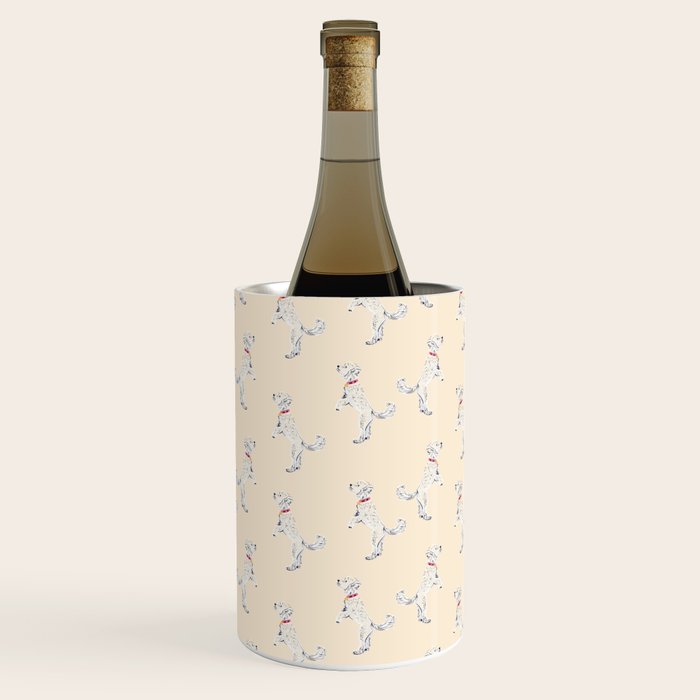 White Poodle  Wine Chiller Gallery Image 1