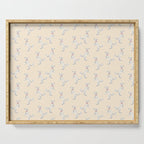 White Poodle  Serving Tray Gallery Image 1