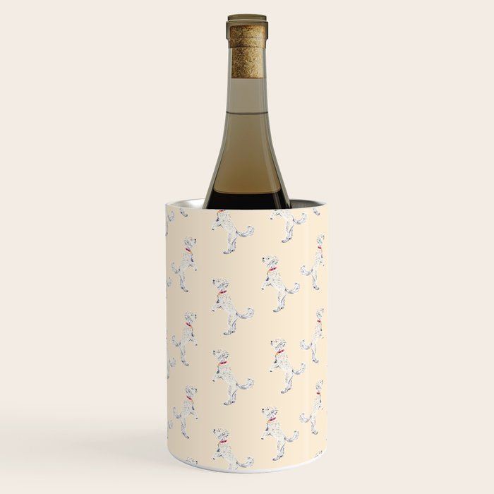 White Poodle  Wine Chiller Gallery Image 3