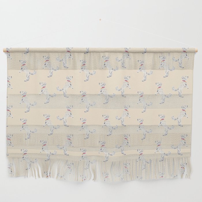 White Poodle  Wall Hanging Gallery Image 1