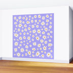 Daisy Pattern Wall Mural Gallery Image 2