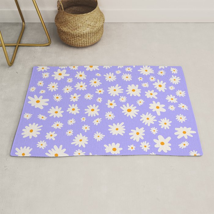 Daisy Pattern Rug Gallery Image 1