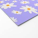 Daisy Pattern Welcome Mat Gallery Image 2