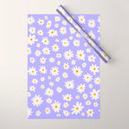 Daisy Pattern Wrapping Paper Gallery Image 1