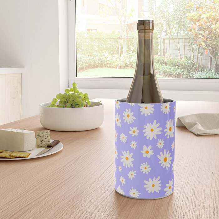 Daisy Pattern Wine Chiller Gallery Image 4