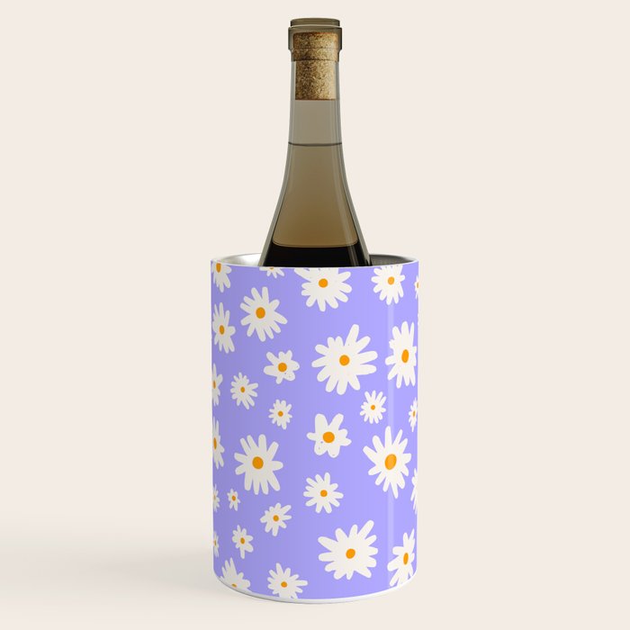 Daisy Pattern Wine Chiller Gallery Image 1