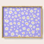 Daisy Pattern Serving Tray Gallery Image 1