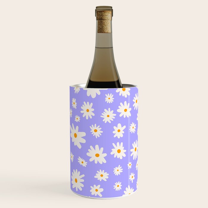 Daisy Pattern Wine Chiller Gallery Image 2