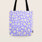 Daisy Pattern Tote Bag Gallery Image 1