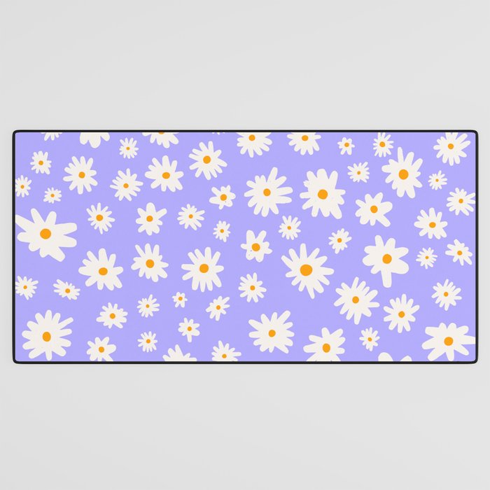 Daisy Pattern Desk Mat Gallery Image 3
