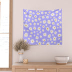 Daisy Pattern Wall Tapestry Gallery Image 2