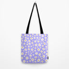 Daisy Pattern Tote Bag Gallery Image 2