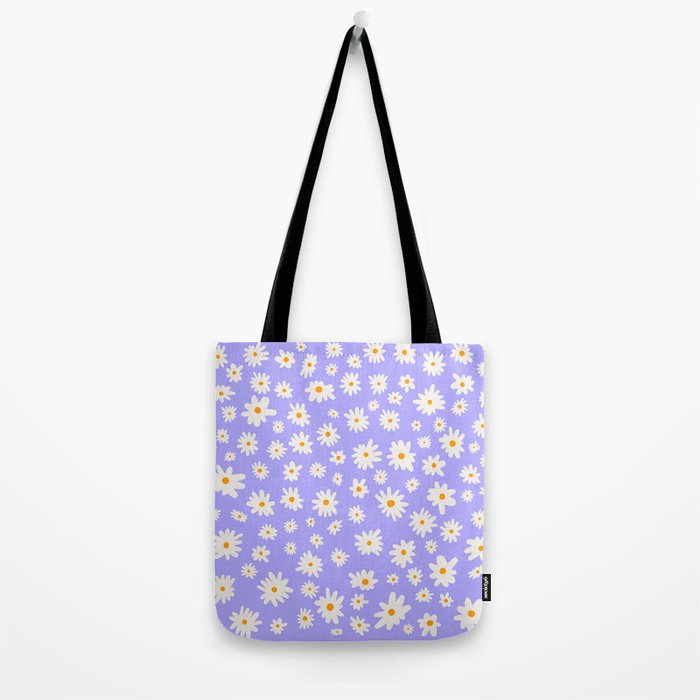 Daisy Pattern Tote Bag Gallery Image 2