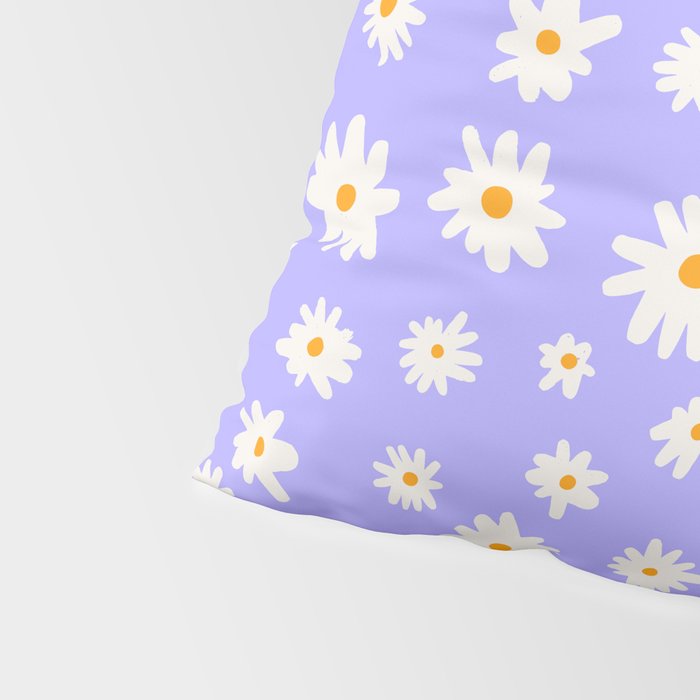 Daisy Pattern Pillow Sham Gallery Image 4