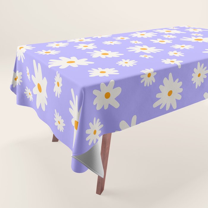 Daisy Pattern Tablecloth Gallery Image 1