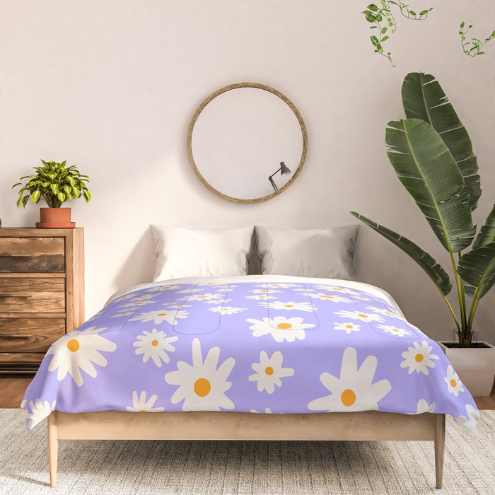 Daisy Pattern Comforter Gallery Image 3