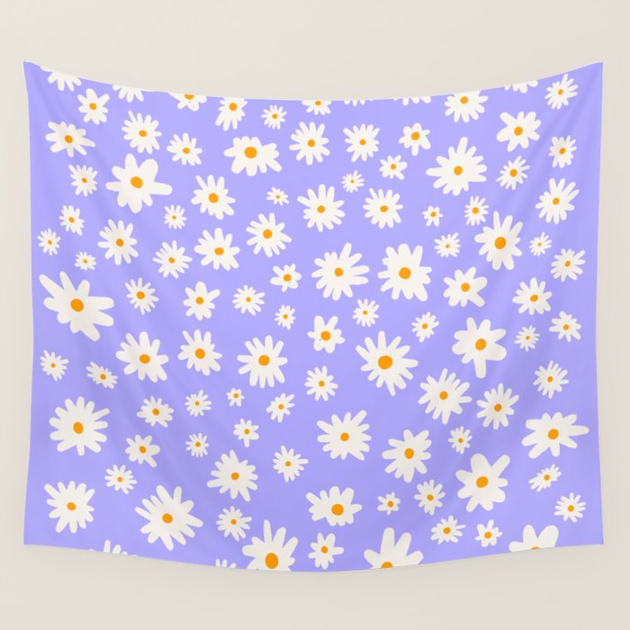 Daisy Pattern Wall Tapestry Gallery Image 4