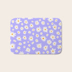 Daisy Pattern Bath Mat Gallery Image 1